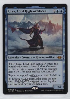 Urza Lord High Artificer Foil Magic: Modern Horizons MH1 #075