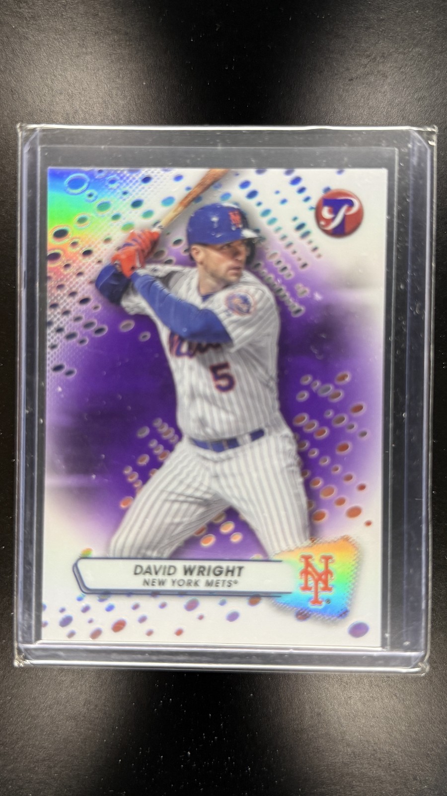 2023 Topps Pristine #135 David Wright Purple Refractor #/99