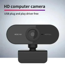 High Quality Webcam with Microphone 360 Rotation & Tilt PC Laptop USB Web Camera