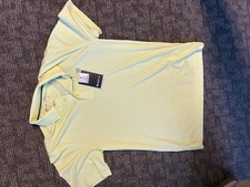 AriatTek Men's Polo Shirt UPF 45 Short Sleeve Size S Green