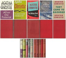 Agatha Christie COLLECTION of  5 x 1st. ed. w/fdj (1948-62). See titles. List C