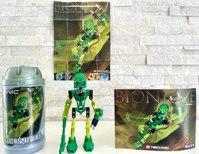 Bionicle Toa Mata Set of 6: 8531 - 8536 w/Canisters, 1 CD, Manuals & 5/6 Posters