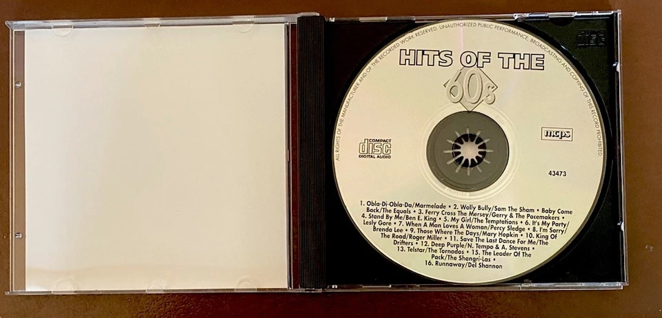 Hits of the 60s - CD - Zustand sehr gut - Marmelade, The Equals, Lesley Gore, ,. - Bild 3 von 3