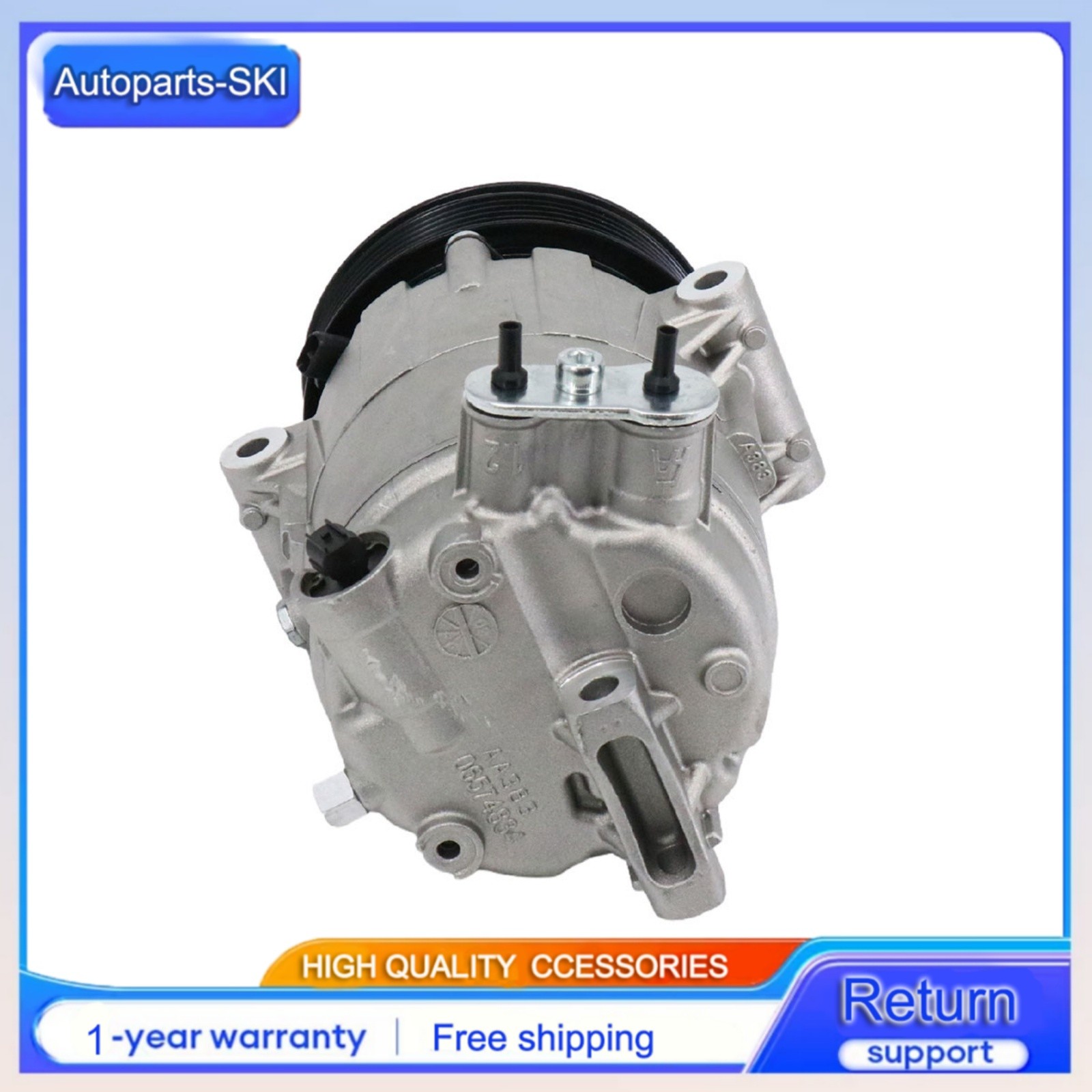 Maserati Levante 2017-2018 Compressor with bracket P/N 333332