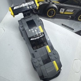 LEGO SPEED CHAMPIONS: Mercedes-AMG GT3 (75877) car minifig and instructions 