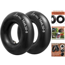 2-Pack 16x6.50-8 Heavy-Duty Inner Tubes with TR-87 Valve for -Round Use