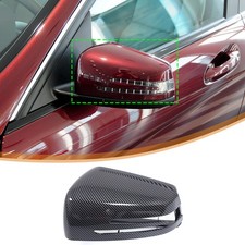 Carbon Optik Links Spiegelkappen Außenspiegel für Mercedes W204 C207 W212 W221