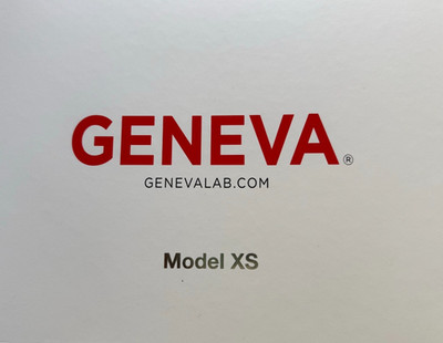 Geneva Model XS Radiowecker,  schwarz, Bluetooth, neu in OVP