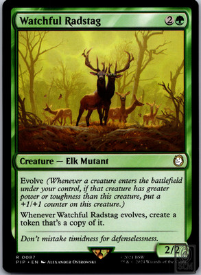 Watchful Radstag Universes Beyond: Fallout Regular