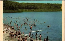 Beckley WV- West Virginia, Lake Stephens, Vintage Postcard