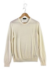 ZANONE Knit Sweater Lightweight Size 46, Cotton, Plain, 812472 ZY318