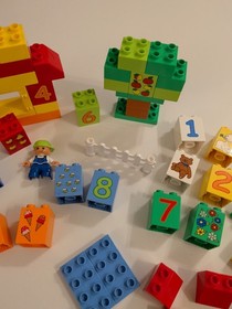 LEGO DUPLO Play With Numbers 5497  - Retired Near Complete Mint Condition 