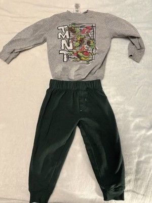 TMNT Toddler 2T Sweatshirt & Joggers Set Teenage Mutant Ninja Turtles Outfit