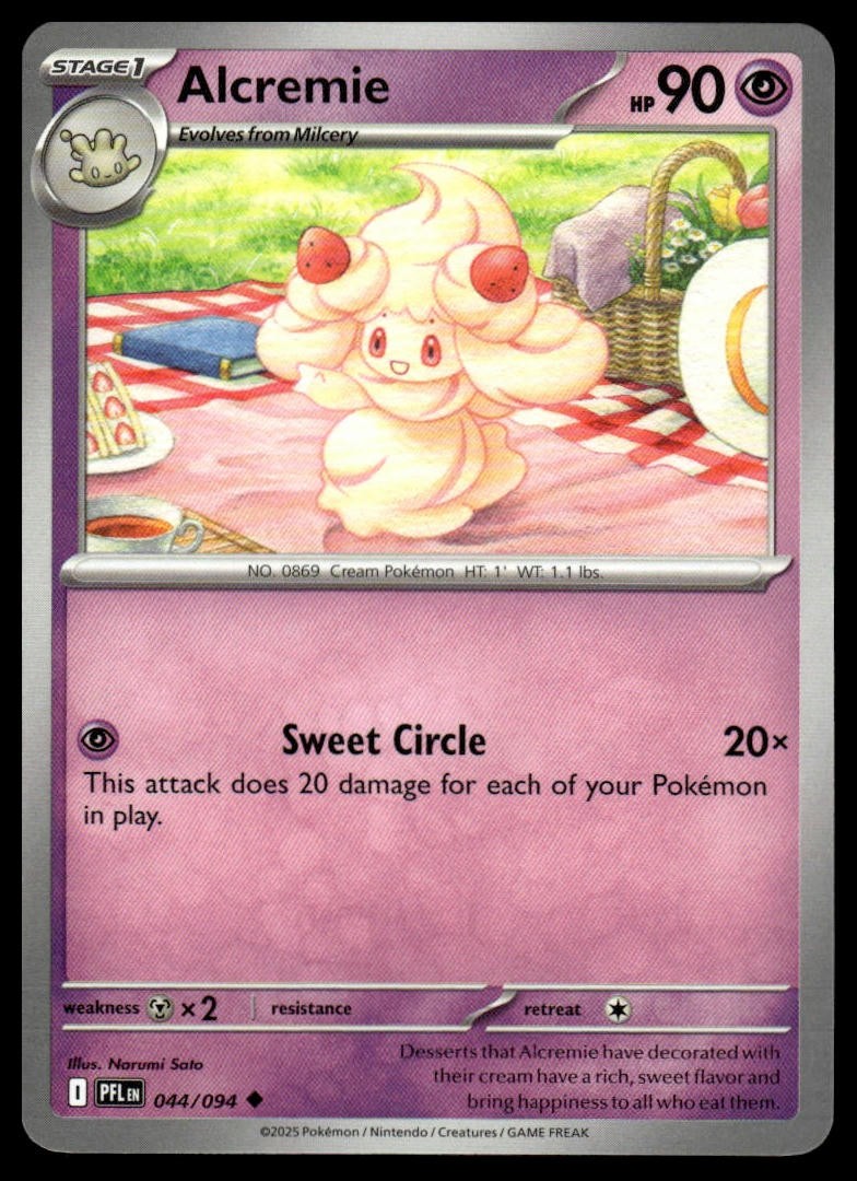 Pokemon Phantasmal Flames #044/094 Alcremie