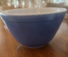 Vintage Pyrex 401 Primary Colors Blue Nesting Mixing Bowl