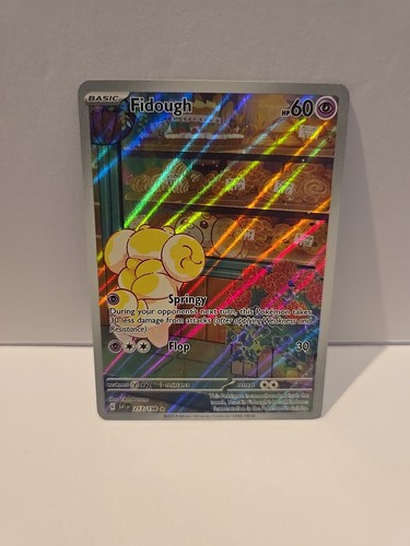 Pokémon TCG Fidough 213/198 Scarlet & Violet Base Illustration Rare Full Art NM