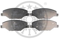 Optimal BP-12630 BremsklöTze, BremsbeläGe Vorne FüR Skoda Fabia II (542)