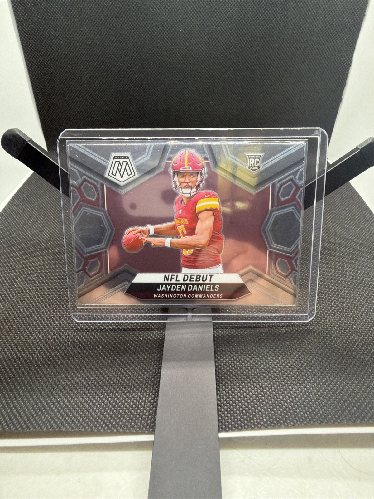 JAYDEN DANIELS 2024 PANINI MOSAIC #272 ROOKIE RC NFL DEBUT COMMANDERS