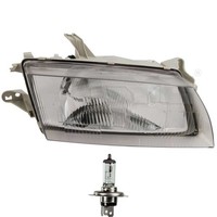 Scheinwerfer Frontscheinwerfer Rechts H4 FüR Mazda 323 S V BA Inkl. Osram Lampen