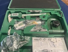 INSIZE 7-Piece Precision Measuring Tool Set Digital Caliper Micrometer Gauge