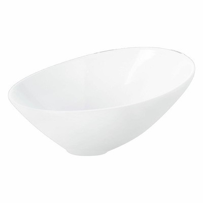 ASA Selection Vongole Schale Asymmetrisch Schüssel Keramik Weiß 22.5 cm 91052005