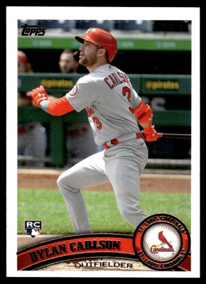 Dylan Carlson 2021 Topps Archives Rookie Card RC #248 St. Louis Cardinals