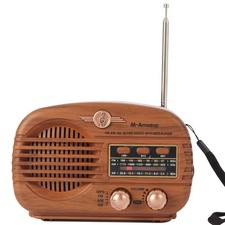 Radios Portable AM FM SW, Retro Radio with Speaker, Transistor Radio Bluetoot...