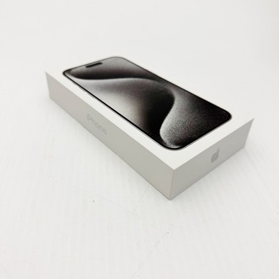 Genuine Apple iPhone 15 Pro Max White Titanium PHONE BOX ONLY
