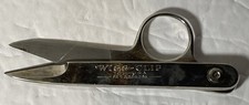 Vintage Wiss Clip Sewing Scissors Made In USA 4.75โ