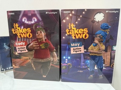 Gong It Takes Two Game Cody & Mary Set of 2 Action Figure 8.7'' Model In Stock~