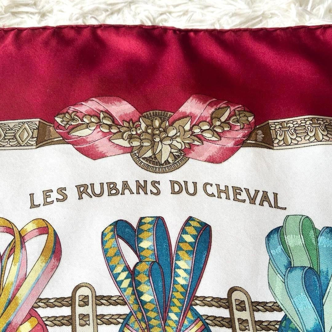 HERMES Carre 90 Silk 100% Scarf Multicolor Authentic G12091202 thumbnail 3