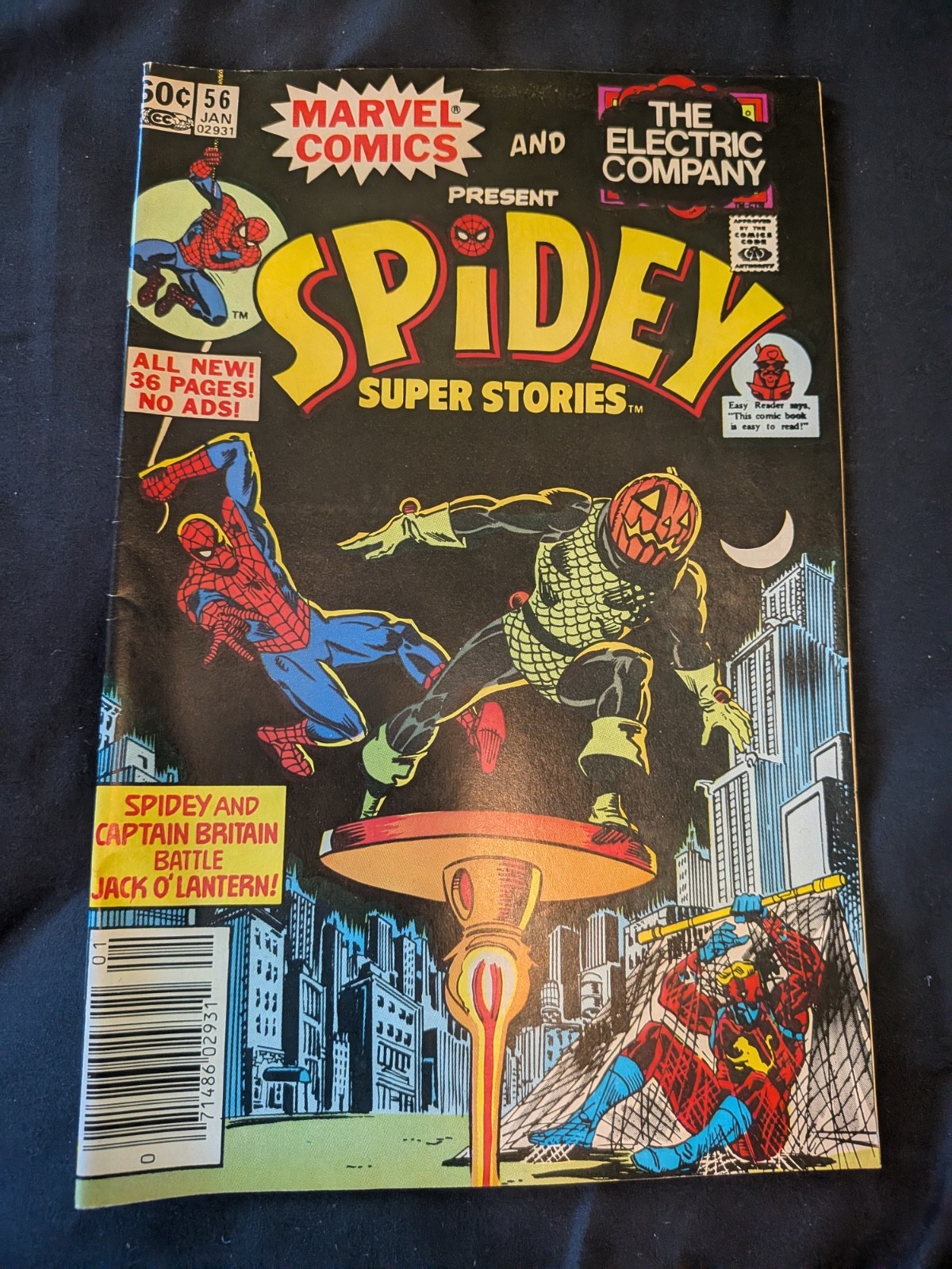 SPIDEY SUPER STORIES #56 | 1st Appearance with Captain Britain | 1982