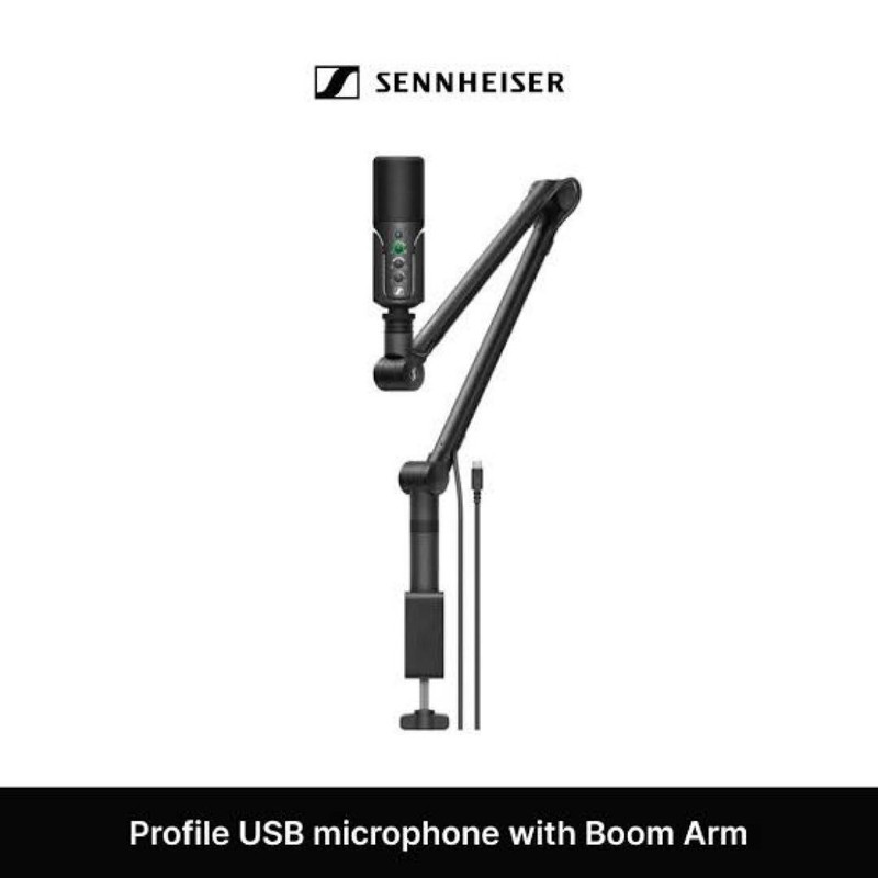 Sennheiser Profile USB Condenser Microphone with Volume Control and Mute Used
