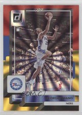 2022-23 Panini Donruss Holo Red & Gold Laser Georges Niang #187 11n5