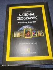 COMPLETE NATIONAL GEOGRAPHIC ISSUES 1888-2008 6 DVD-ROM MAC WINDOWS Bonus DVD
