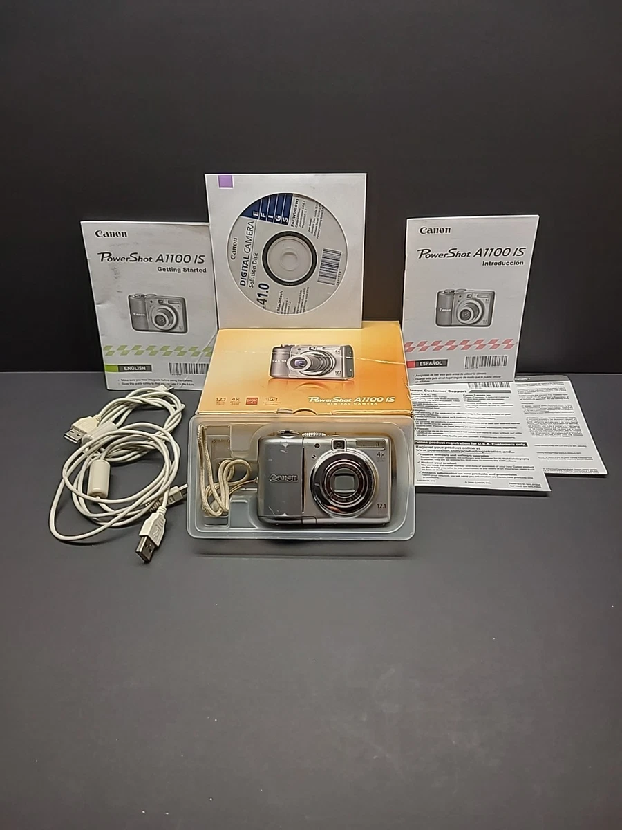 Canon PowerShot A1100 IS 12.1MP Digital Camera - Rare Pink Color