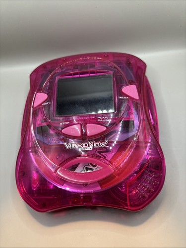Video Now Color FX Vintage Kids Personal Video Player Hasbro Diva Pink 2004 Read