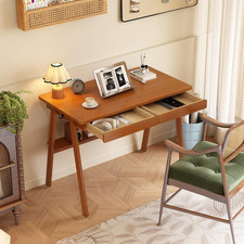 mid century Mid-Century Modern Style Single-Drawer Writing Desk