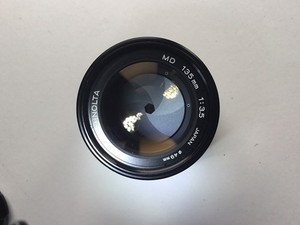 Clean Minolta MD 135mm f3.5 Prime Lens Ideal For X-700 X-500 X-300 Users