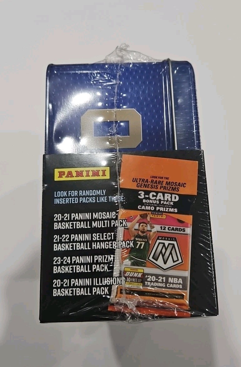 Rare Jayson Tatum Panini Optic Prizm Blue Collectible Lunch Box