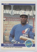 1984 Fleer Tim Raines #631 HOF 2k3