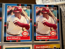 Kurt Stillwell 5 card lot 1988 1989 Donruss 1990 Fleer Topps Reds Royals