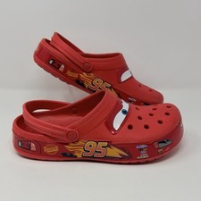(NEW) Crocs Lightning McQueen Clog Adult Shoe Limited Classic No Lightup