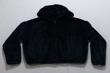 OshKosh B'gosh Girls Kid Sherpa Uniform Hooded Jacket AP2 Navy Size: 7 NWT