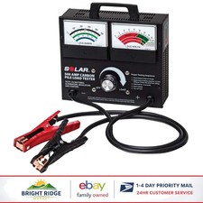 Carbon Pile Battery Load Tester With Heavy-duty Clamps And Precision Control
