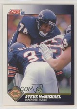 1991 Score Steve McMichael #492 HOF 1z4