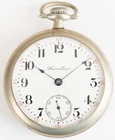 Antique Hamilton 18s 17j OF Pocket Watch Lever Set Ticks!