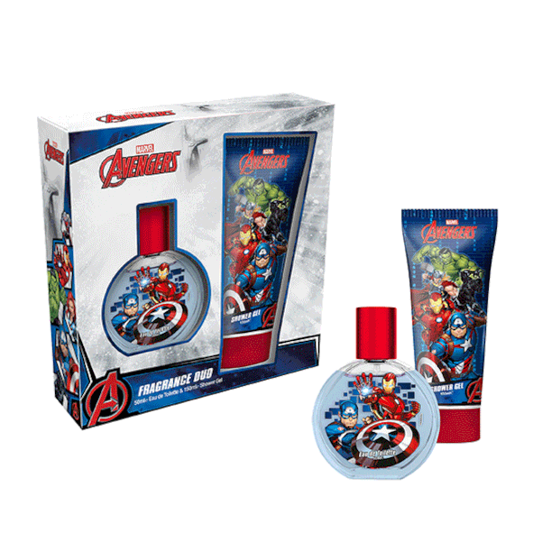 Marvel Avengers Fragrance Duo Gift Set with Eau de Toilette & Shower Gel