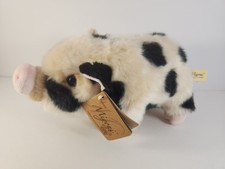 Miyoni by Aurora Pot-Bellied Spotted Piglet Plush 10" Realistic Pig Soft Cuddly