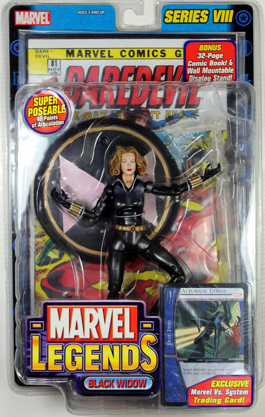 Marvel Legends BLACK WIDOW YELENA BELOVA VARIANT (SERIES 8) ACTION